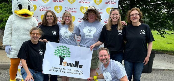 South Mountain YMCA staff at the Annual Duck Race. 