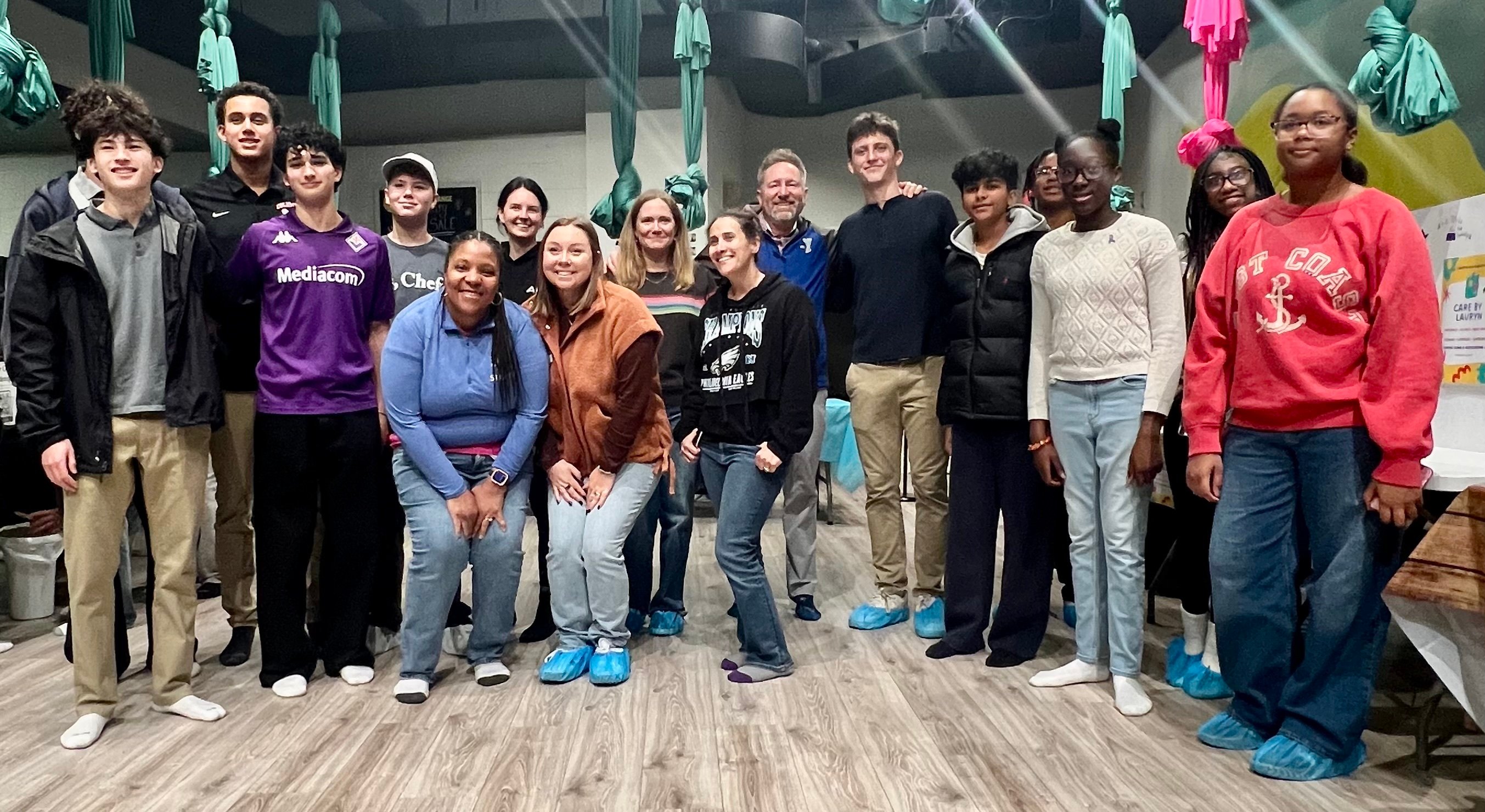 Program participants, YMCA staff, and mentors 