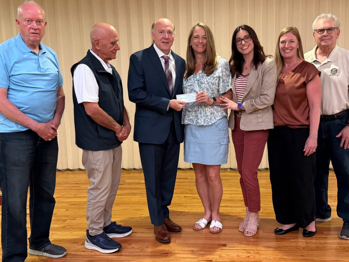 Kiwanis Club Donates to West Essex YMCA Facility Expansion